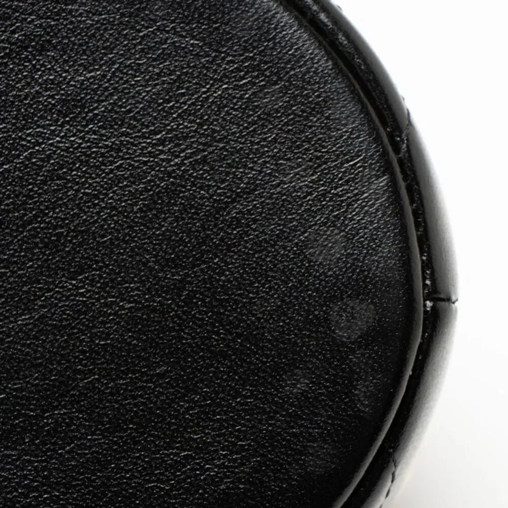 Chanel Lambskin Lock Frame Round Mini Vanity Case with Chain - Picture 10 of 10